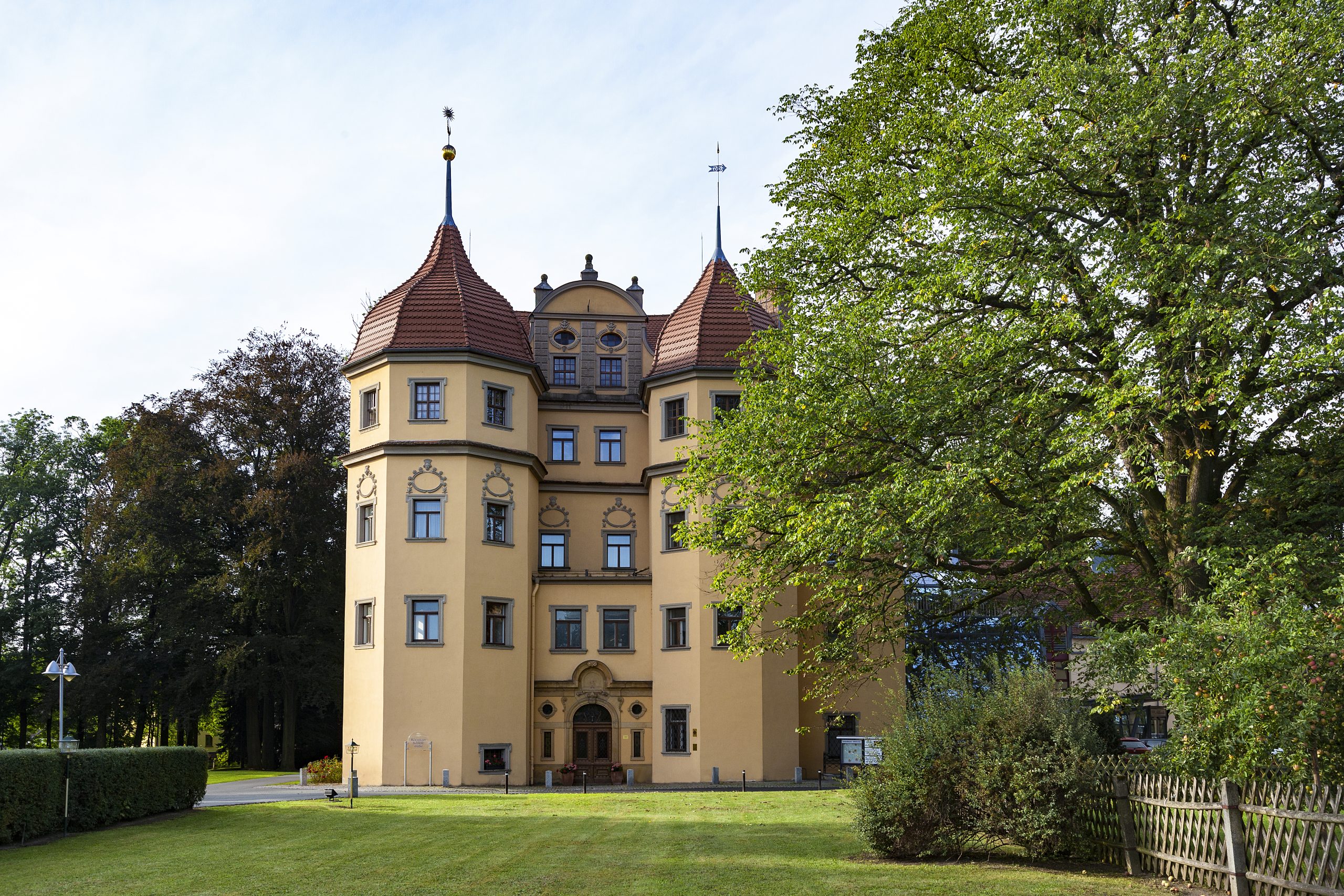 Außenansicht Schlosshotel Althörnitz