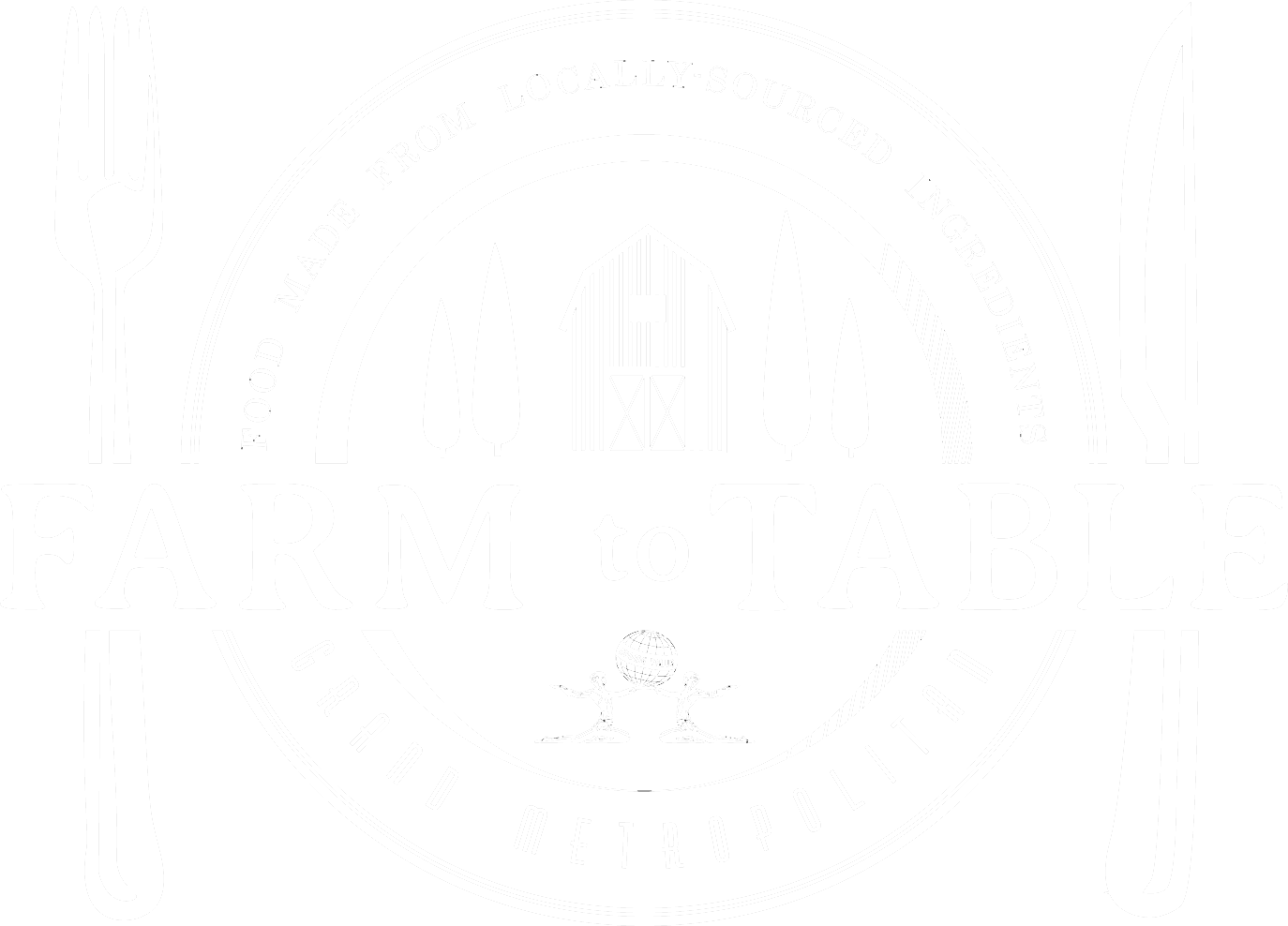 Farmtotable Gm Logo Weiss Neu